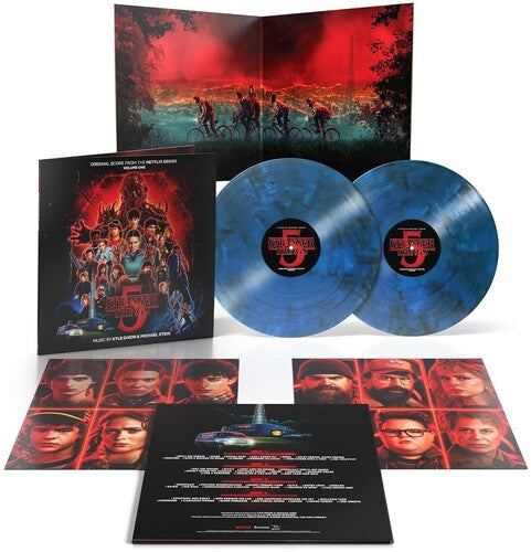 Kyle Dixon & Michael Stein - Stranger Things 5 (Original Score From The Netflix Series) Volume 1 - Upside Down Inter-Dimensional Blue Colored Vinyl