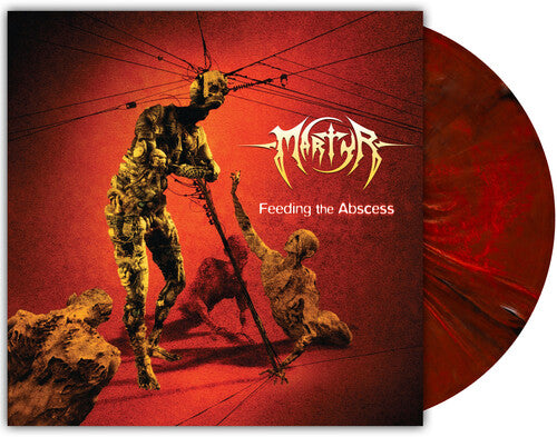 Martyr - Feeding The Abscess - Red Custom Marble Vinyl