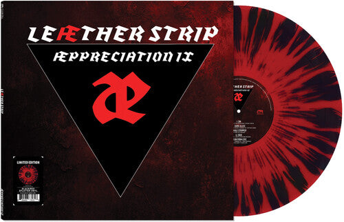 Leaether Strip - Aeppreciation IX - Black/Red Splatter Vinyl