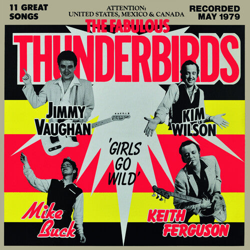 The Fabulous Thunderbirds - Girls Go Wild - Blue Vinyl