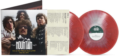 Mountain - Live At The Fillmore East In NYC June 28, 1971 - Gold/Red Vinyl