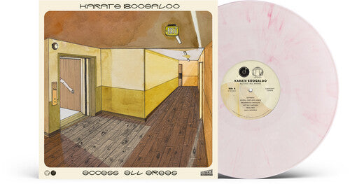 Karate Boogaloo - Access All Areas - Pastel Pink Vinyl