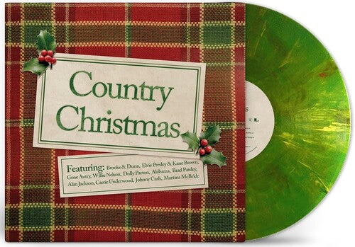 Various Artists - Country Christmas - Christmas Tree Colored Vinyl