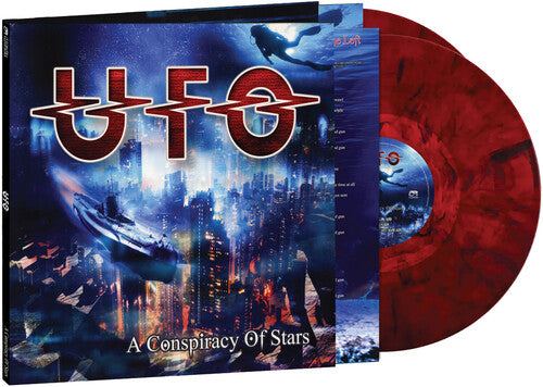 UFO - A Conspiracy Of Stars - Black/Red Marble Vinyl