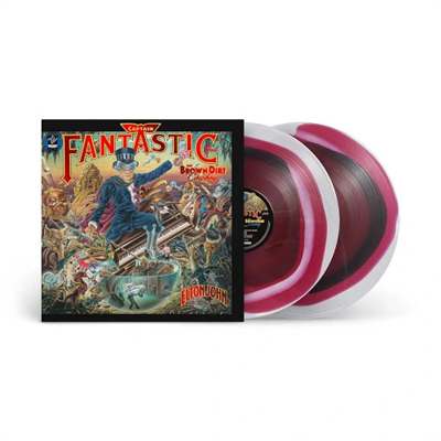Elton John - Captain Fantastic And The Brown Dirt Cowboy (50th Anniversary) - Multicolor Vinyl