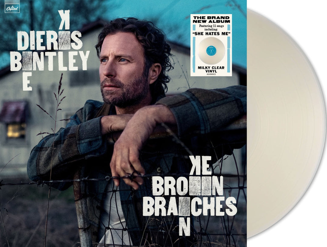 Dierks Bentley - Broken Branches - Milky Clear Vinyl