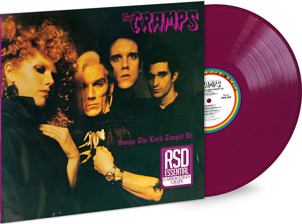 The Cramps - Songs The Lord Taught Us - Garbageman Grape Vinyl