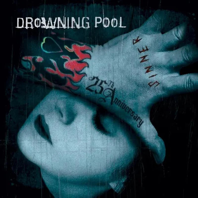 Drowning Pool - Sinner - Sea Blue Smoke Vinyl - 25th Anniversary Edition