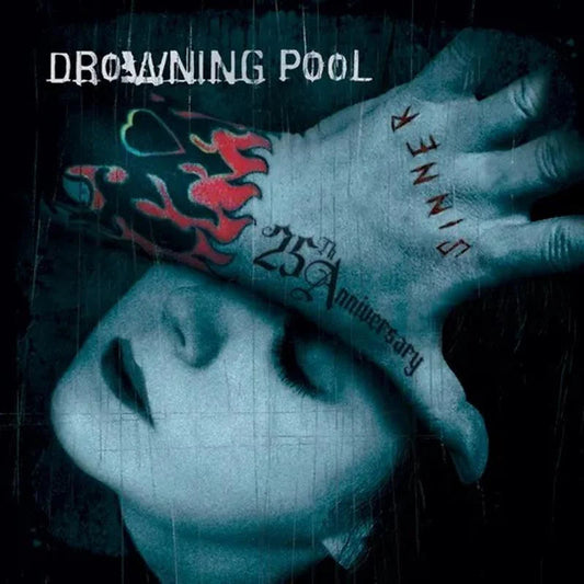 Drowning Pool - Sinner - Sea Blue Smoke Vinyl - 25th Anniversary Edition