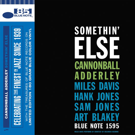 Cannonball Adderley - Somethin' Else - Blue Vinyl