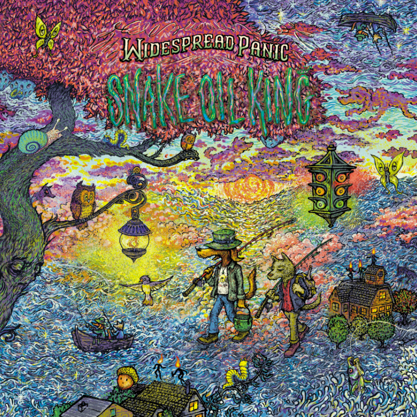 Widespread Panic - Snake Oil King - Opaque Jade Colored Vinyl