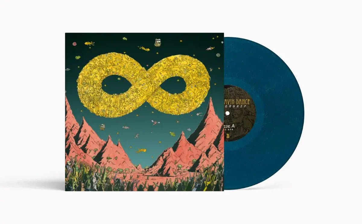 Dance Gavin Dance - Mothership - Sea Blue Glitter Vinyl - 10th Anniversary