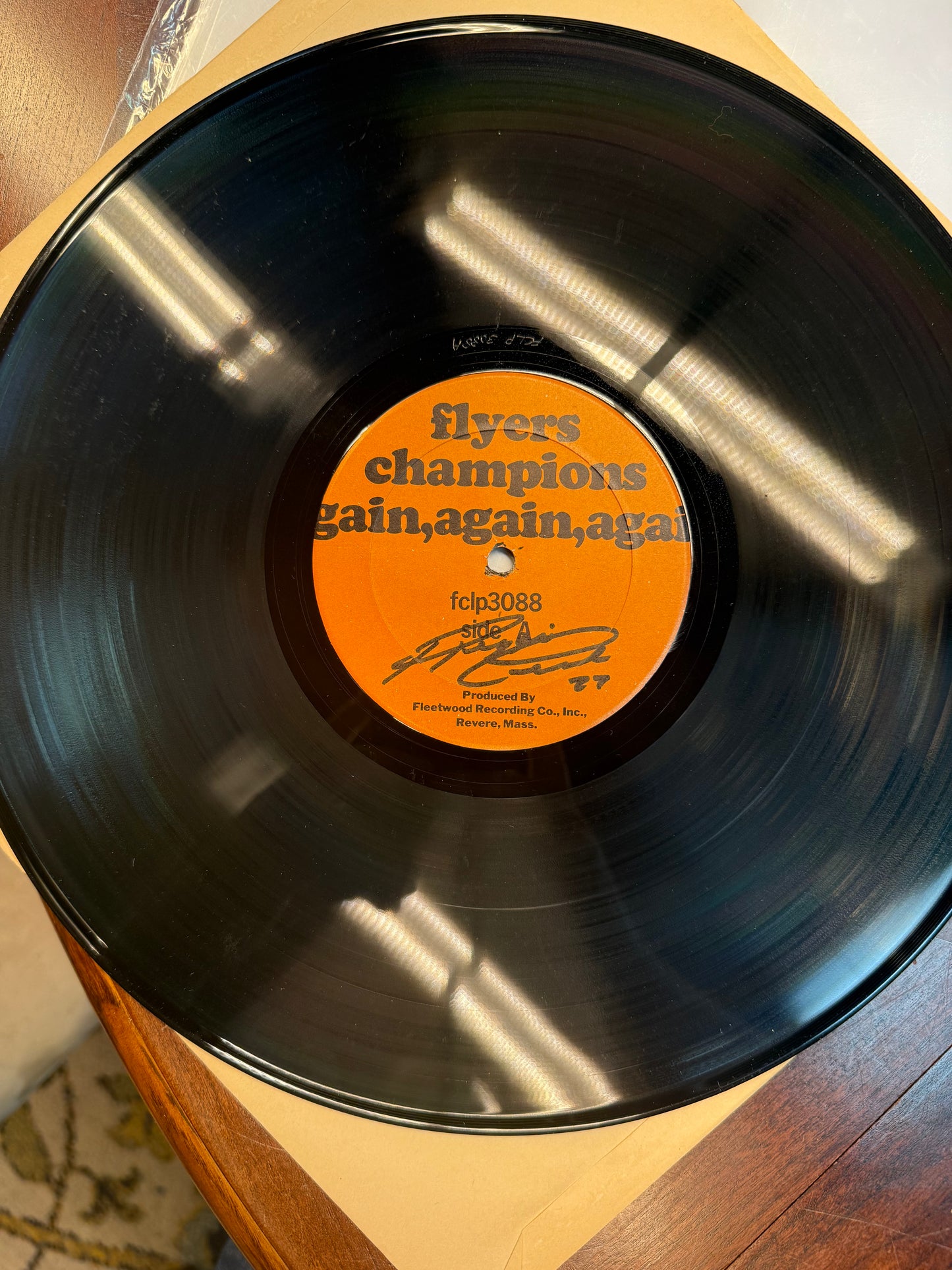 Philadelphia Flyers – Champions Again, Again, Again - Used - Autographed