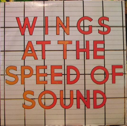 Wings - At The Speed of Sound - Used