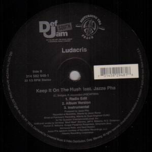 Ludacris - Move B***h / Keep It On The Hush - Used