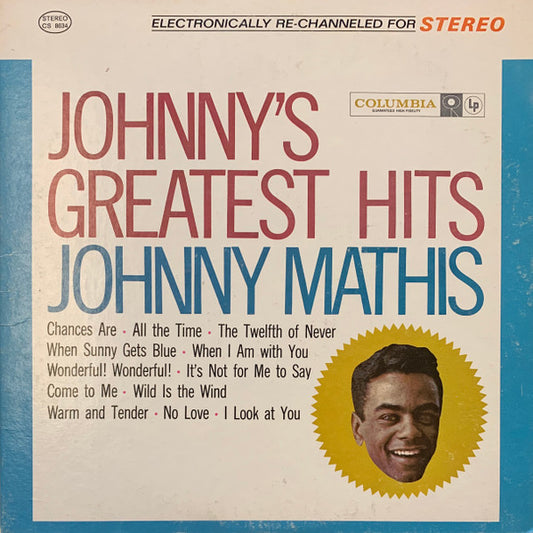 Johnny Mathis - Johnny's Greatest Hits - Used