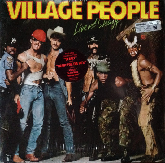 Village People - Live And Sleazy - Used