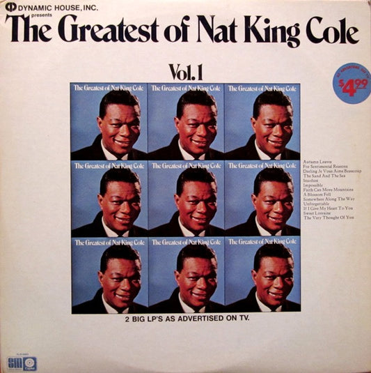 Nat King Cole - The Greatest of Nat King Cole - Used