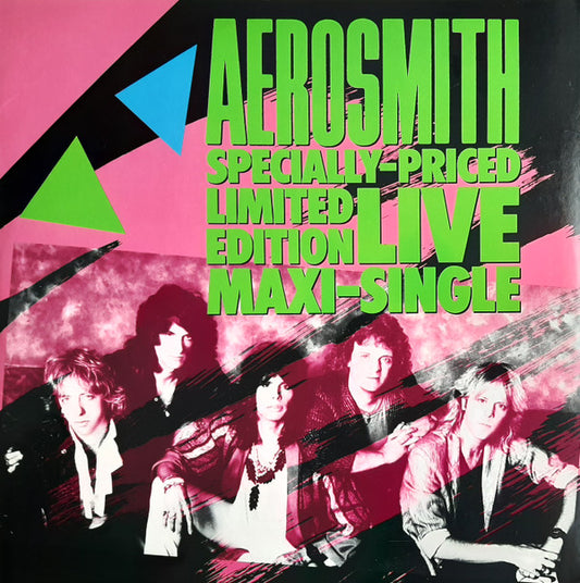 Aerosmith - Specially-Priced Limited Edition Live Maxi Single - Used