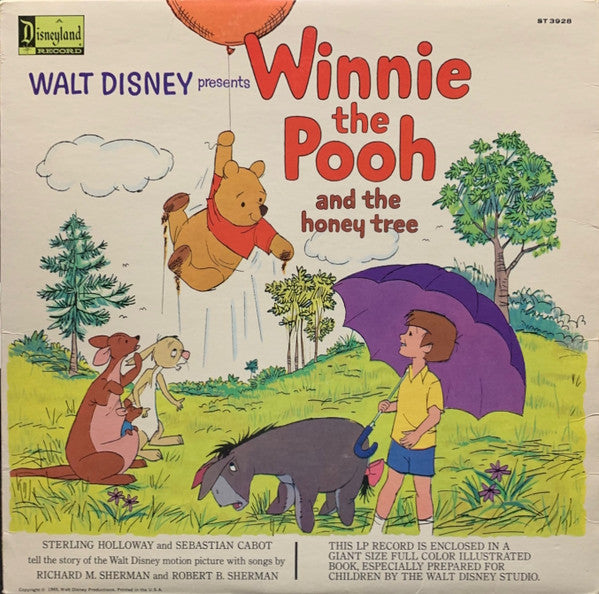 Walt Disney - Walt Disney Presents All The Songs From Winnie The Pooh And The Honey Tree - Used