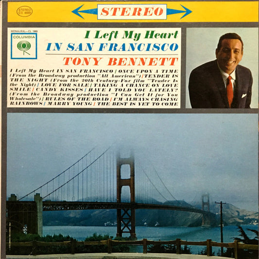 Tony Bennett - I Left My Heart In San Francisco - Used