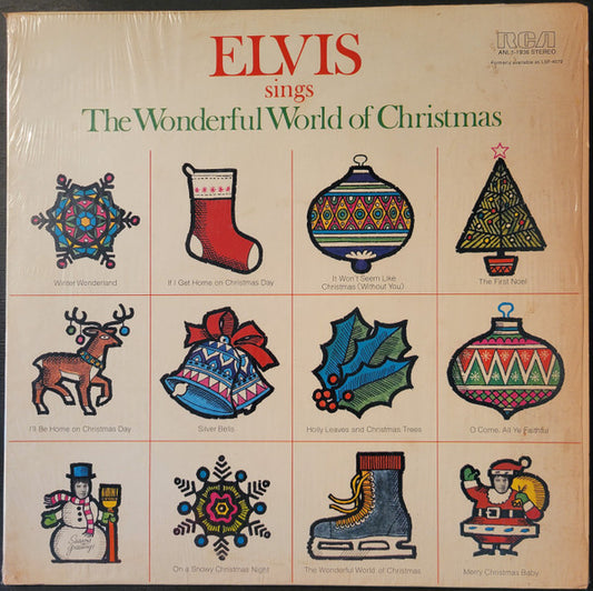 Elvis Presley - Elvis Sings The Wonderful World of Christmas - Used