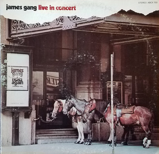 The James Gang - Live In Concert - Used