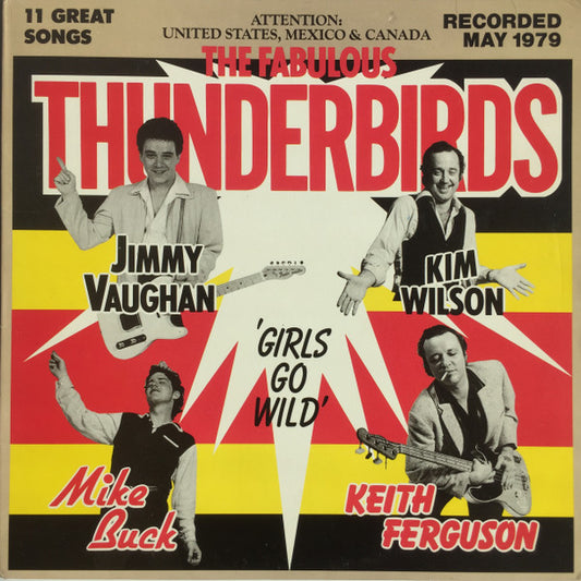 The Fabulous Thunderbirds - Girls Go Wild - Used