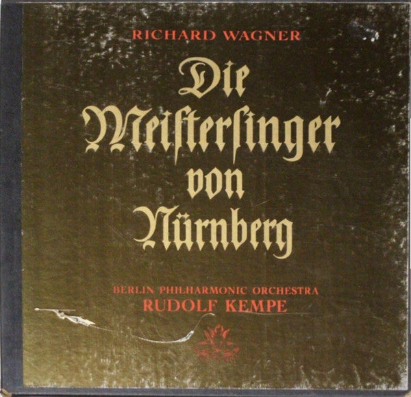 Wagner - Die Meistersinger Von Nurnberg - $2 Jawn