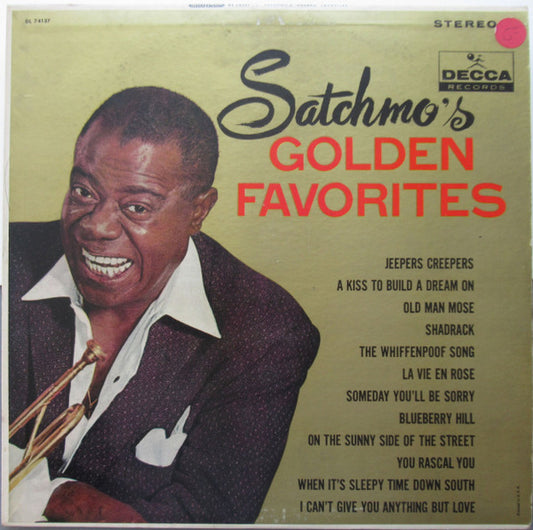 Louis Armstrong - Satchmo's Golden Favorites - Used