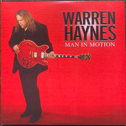Warren Haynes - Man In Motion - Red Marble Vinyl