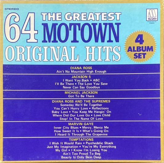 Various Artists - The Greatest 64 Motown Original Hits - Used