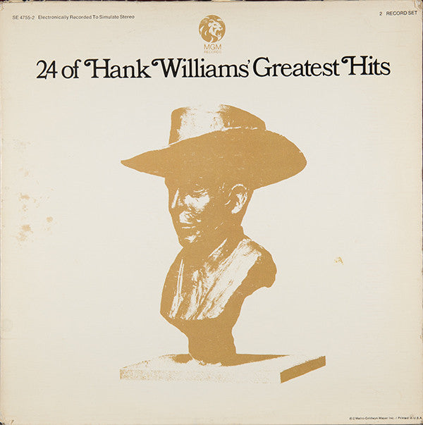 Hank Williams - 24 of Hank Williams' Greatest Hits - Used