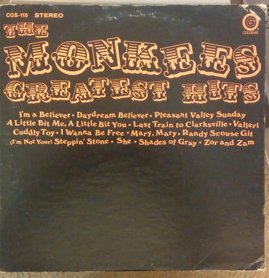 The Monkees - Greatest Hits - $2 Jawn