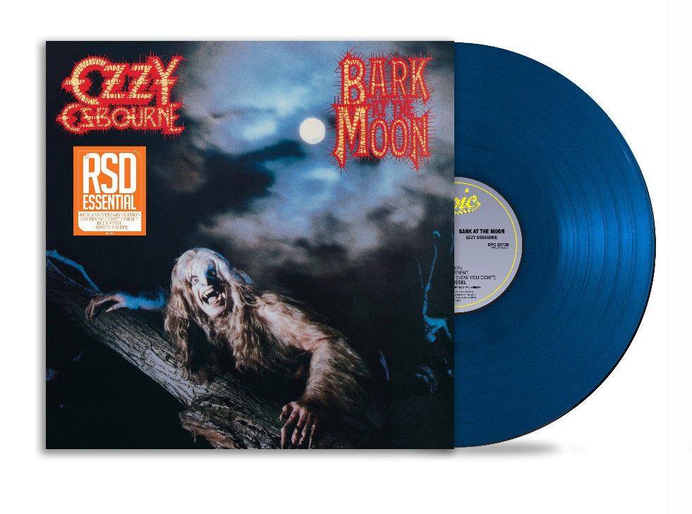 Ozzy Osbourne - Bark At The Moon - Clear Blue Vinyl