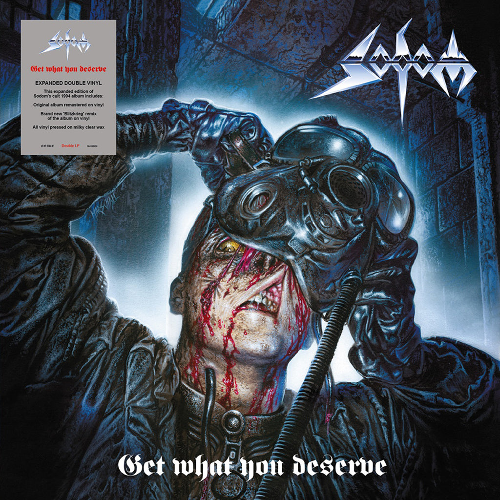 Sodom - Get What You Deserve - Milky Clear Vinyl - Expanded Edition
