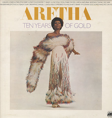 Aretha Franklin - Ten Years Of Gold - Used