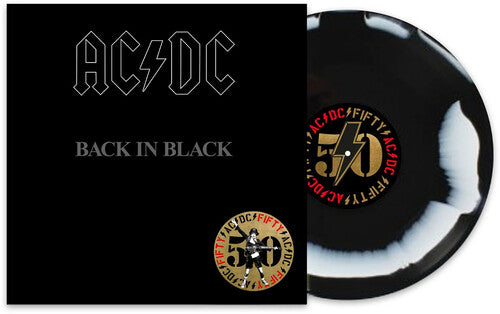 AC/DC - Back In Black - Black & White Blend Vinyl
