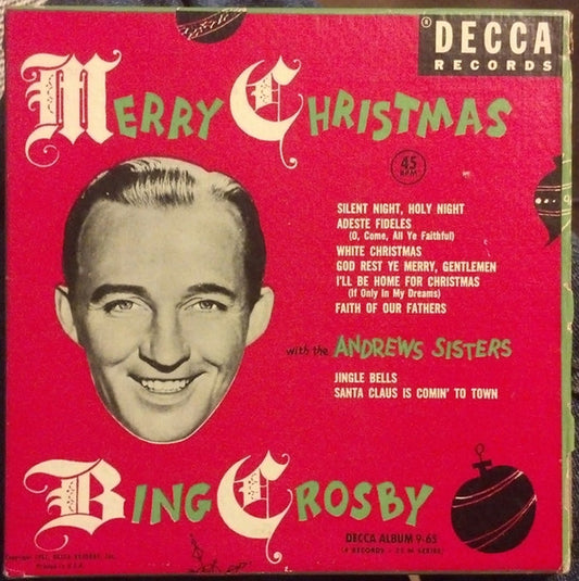 Bing Crosby With The Andrews Sisters - Merry Christmas - Used