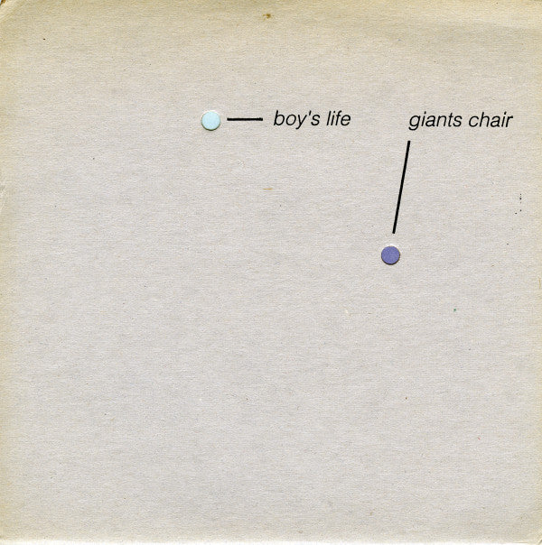 Boy's Life/Giants Chair - Split 7" - Used