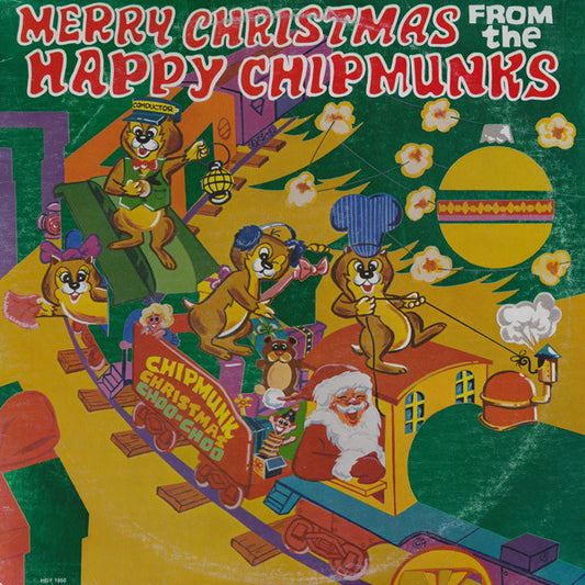 The Happy Chipmunks - Merry Christmas From The Happy Chipmunks - Used