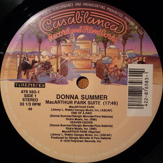 Donna Summer - MacArthur Park Suite/Last Dance - Used