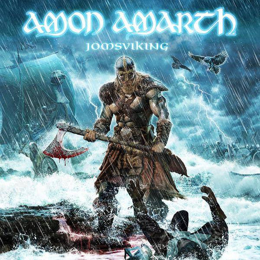 Amon Amarth - Jomsviking - Ruby Red Marbled Vinyl