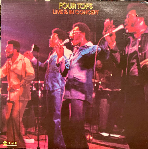 Four Tops - Live And In Concert - $1 Bin