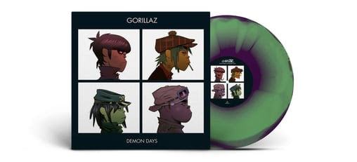 Gorillaz - Demon Days - Colored Vinyl