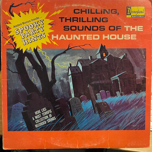 Walt Disney - Chilling, Thrilling Sounds Of The Haunted House - Used