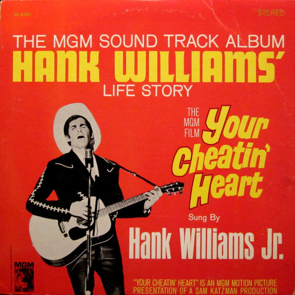 Hank Williams, Jr. - Your Cheatin' Heart - Soundtrack - $1 Bin