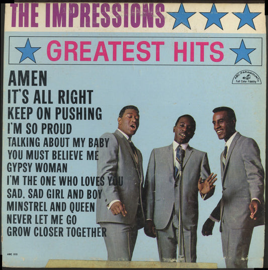 The Impressions - Greatest Hits - Used