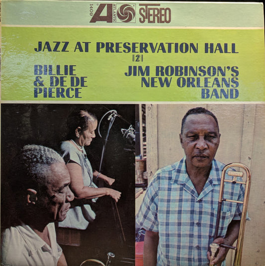 Billie & De De Pierce/ Jim Robinson's New Orleans Band - Jazz At Preservation Hall II - Used