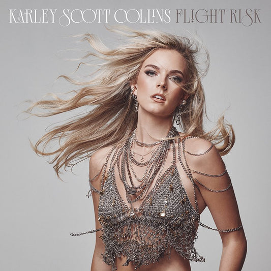Karley Scott Collins - Flight Risk - Opaque Blue & White Vinyl